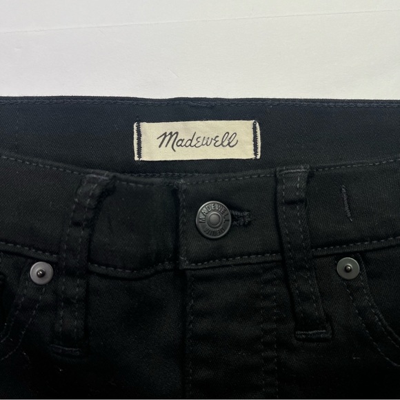 Madewell 10" High-Rise Skinny Jeans - carbondale wash, size 27 - Picture 5 of 16
